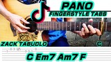 Pano - Zack Tabudlo (Guitar Fingerstyle) Tabs + Chords