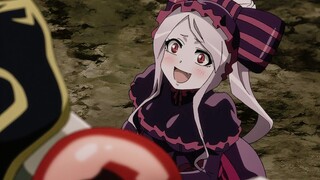 Shalltear เต็มไปด้วยความตื่นเต้นหลังจากได้รับคำแนะนำจาก Bone King😍😍