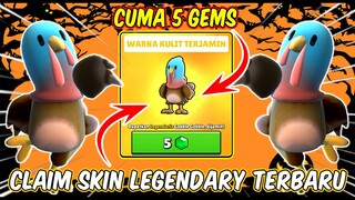 UPDATE TERBARU STUMBLE GUYS SKIN LEGENDARY AYAM GOBBLE GOBBLE 5 GEMS TANPA GACHA! YUK BELI SEKARANG