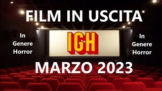 NUOVI FILM HORROR MARZO 2023