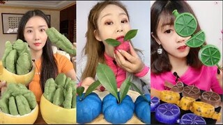 Thánh Ăn Đá Lạnh Như Ăn Kẹo Ngọt, Ăn Trái Cây Bộc Chocola - ASMR Ice Crunchy Eating sound