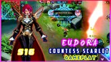 Eudora Countess Scarlet S16 Short Gameplay | Skill Effects | Release Date