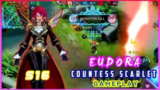 Eudora Countess Scarlet S16 Short Gameplay | Skill Effects | Release Date