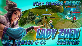 Lady Zhen Gameplay (Azzen'ka AoV) | High Damage and Crowd Control | Honor of Kings | HoK