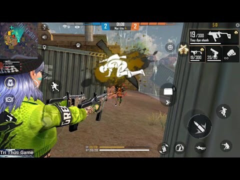 [Game Ganera Free Fire] Tử Chiến Xếp Hạng | Sô Lô Cân 4 Dùng 2 Khẩu Skin Vector Quá Lợi Hại.