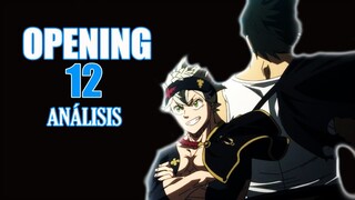 DETALLES OCULTOS que TIENE el OP / ED 12 | Análisis Black Clover