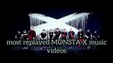 most replayed part in monsta x music videos