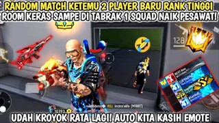 BOTAK KETEMU 2 PLAYER BARU RANK TINGGI! BARU TURUN UDAH DIKROYOK SATU SQUAD + DIKEJAR PAKE PESAWAT!!