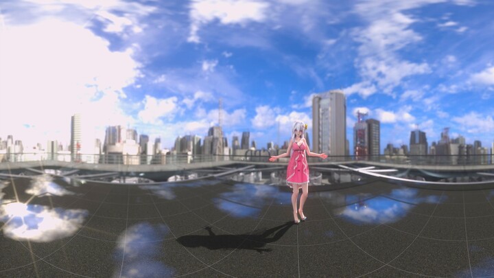【360° Panorama MMD/4K/การคำนวณผ้า/OC】หมายเลขโทรศัพท์