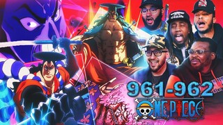 ODEN ASSEMBLES THE AKAZAYA 9!! One Piece Eps 961/962 Reaction