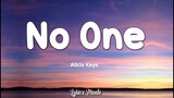 NO ONE - Alicia Keys (Mariah Dela Cruz Cover)(Lyrics) ♫