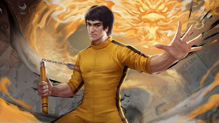 Berubah Menjadi Naga! - Gambar Bruce Lee