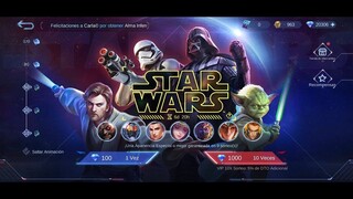 SOLO POR 7 DÍAS 😱 EVENTO POR TIEMPO LIMITADO SKINS STAR WARS | MOBILE LEGENDS