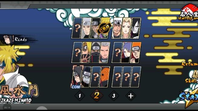 Game Play Naruto Senki