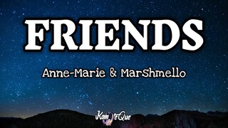 Marshmello & Anne-Marie - FRIENDS (Lyrics) | KamoteQue Official