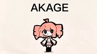[Pure Ice Warning] ✨[AKAGE, but paper drawing!! ]✨ [Hand-drawn frame-by-frame meme] [Accent]