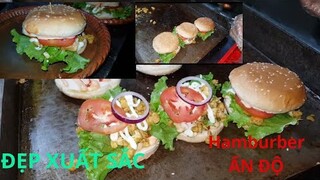 Ẩm Thực Đường Phố Ấn Độ / Indian Street Food / HANBURGER / ẤN ĐỘ / Món Đường Phố Mà Đẹp Xuất Xắc