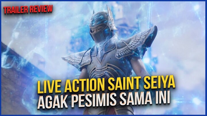 ADUHH SAINT SEIYA LIVE ACTION GINI -  Knights of the Zodiac Trailer Reaction