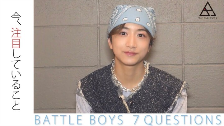 (SUB) Shoji Ako 7 Questions - BATTLE BOYS SKY