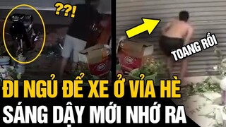 Để XE MÁY "ngủ" 8 tiếng ngoài đường, sáng dậy gia chủ HOẢNG HỐT đi tìm