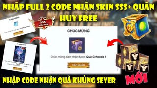 GiftCode Liên Quân | Nhập 2 Code Liên Quân Nhận Skin SSS+ , Quân Huy Free Cực Ngon Toàn Sever