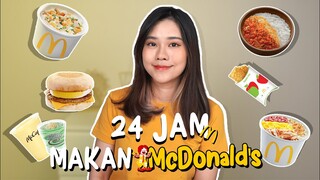 24 JAM MAKAN MCDONALDS'S!