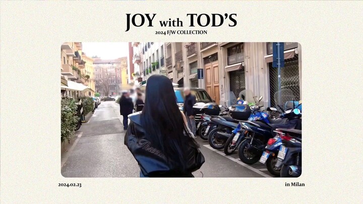 Joy With Tod's I 2024 F-W Show Behind The Scenes