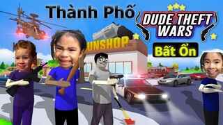 Dude Theft Wars Thành Phố Bất Ổn Nhưng Anh Đen Xì Xì Làm Ông Trùm 😍 | Hoàng ACC