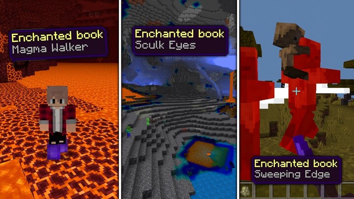 ADD-ON INI MENAMBAHAKAN 10 ENCHANTMENT BARU DI MCPE 1.18/1.17