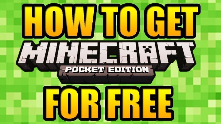 Download Minecraft Pocket Edition FREE EASY TUTORIAL to Get Minecraft PE for FREE!