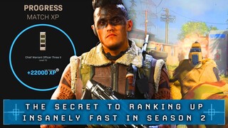 Modern Warfare: The SECRET To 20,000+XP Every 2 Minutes (MW Season 2 Rank Up Guide)