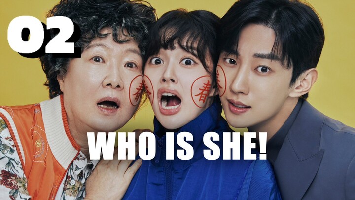 🇰🇷EP. 2 WHO IS SHE (2024) HD | ENG SUB | Comedy/Fantasy/Romance