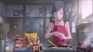 チャーハンアニメ調理シーン fried rice anime cooking scene (Món cơm rang)