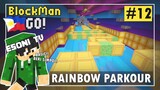 Rainbow Parkour | HINDI MARUNONG SI ESONI! | BLOCKMAN GO