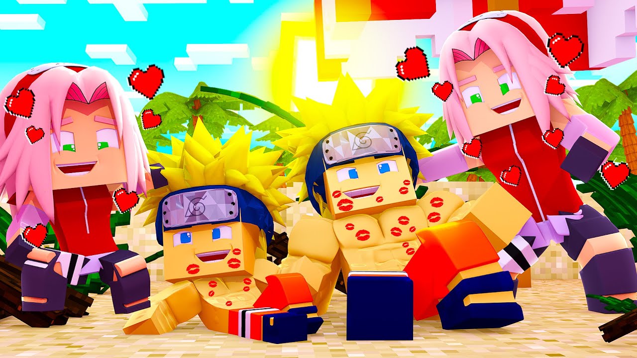 Minecraft: Who's Your Family? - FILHOS DO NARUTO E HINATA ( Naruto  Shippuden ) 