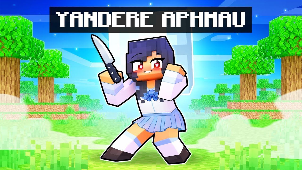 Aphmau became YANDERE in Minecraft! - BiliBili