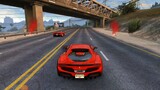 Ferrari drifting