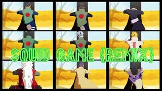 SQUID GAME (REMIX)【NARUTO MMD】KAKASHI*YAMATO*SHIZUNE*IRUKA*GUY*MINATO*ANKO*OROCHIMARU*JIRAIYA