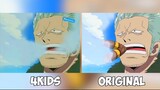 One Piece censorship comparison | Smoker