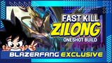 Zilong Fast Kill Build | OneShot Mobile Legends