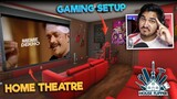 I MADE A GAMING ROOM WITH HOME THEATRE📺! - HOUSE FLIPPER #6