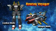 Cyber Reyza X Bouraq Voyager Go !!!! ( Metal Heroes Indonesia )