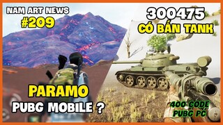 THỰC HƯ PUBG MOBILE CẬP NHẬT PARAMO, 300475 HÉ LỘ HÌNH ẢNH ĐẦU TIÊN ! Nam Art News #209