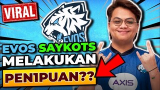 KLARIFIKASI!! EVOS SAYKOTS MELAKUKAN PEN1PUAN??