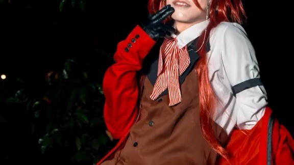 Grell x Sebastian cosplay photo session