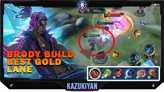 YOU SHOULD START MASTERING BRODY (S.T.U.N) | MLBB - BEST ITEM BUILD FULL GAMEPLAY