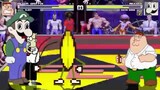 AN Mugen #215: Peter Griffin & Dilbert VS Weegee & Dancing Banana