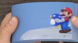 Penguin Mario phim hoạt hình ngắn sách lật hoạt hình sáng tạo