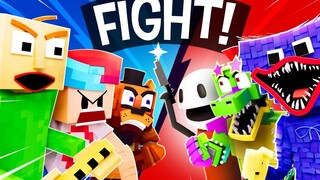 Monty Opens a Fighting Club!! Minecraft FNAF Animation