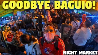 LEAVING BAGUIO CITY - Filipino Food and Famous Night Market (BecomingFilipino Vlog)